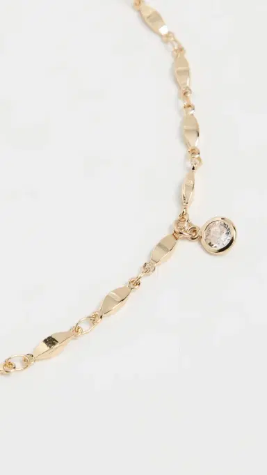 Ettika Day Dreamer 18k Gold Plated Anklet Gold One Size | Thumbnail 4