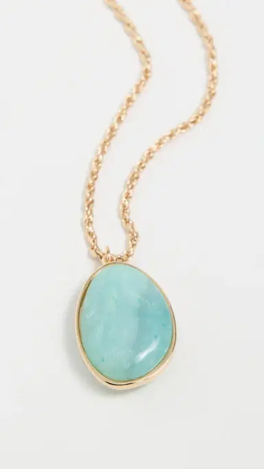 Ettika Amazonite Pendant Necklace Amazonite One Size | Thumbnail 2