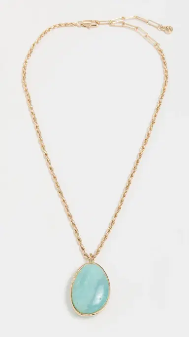 Ettika Amazonite Pendant Necklace Amazonite One Size | Thumbnail 4