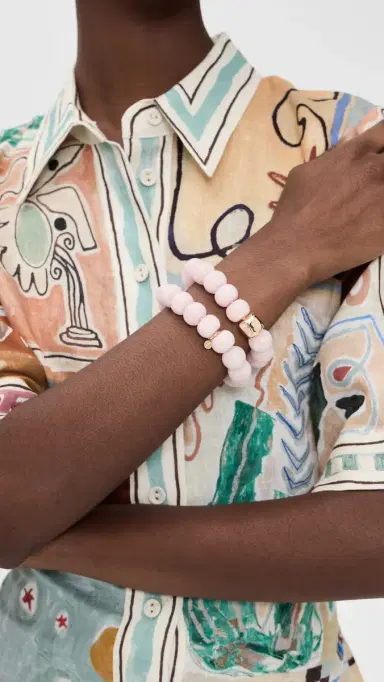 Ettika Power Bead Bracelet Stack In | Thumbnail 3