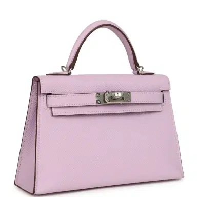 HERMÈS Hermes Kelly Sellier 20 Guimauve Epsom Palladium Hardware | Thumbnail 2