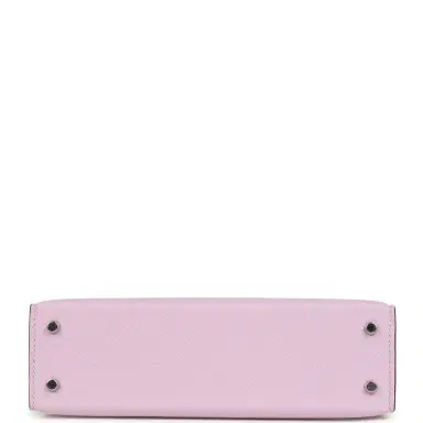 HERMÈS Hermes Kelly Sellier 20 Guimauve Epsom Palladium Hardware | Thumbnail 6