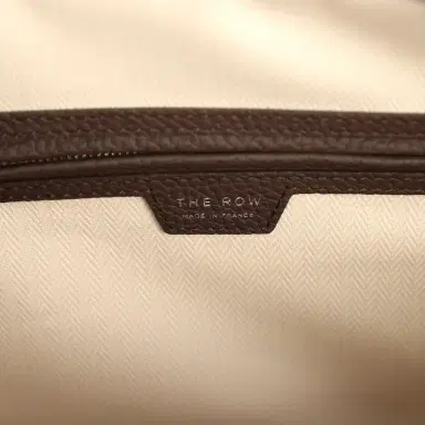 The Row The Row Marlo 12 Tote Bag Deep Brown Calfskin Silver Hardware | Thumbnail 10 The Row The Row Marlo 12 Tote Bag Deep Brown Calfskin Silver Hardware | Thumbnail 10