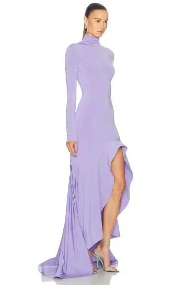 Stella McCartney Crepe Jersey Frill Cocktail Dress | Thumbnail 2 Stella McCartney Crepe Jersey Frill Cocktail Dress | Thumbnail 2