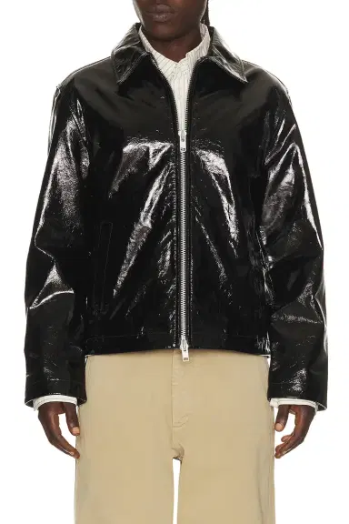 SUNFLOWER Short Leather Jacket | Thumbnail 1