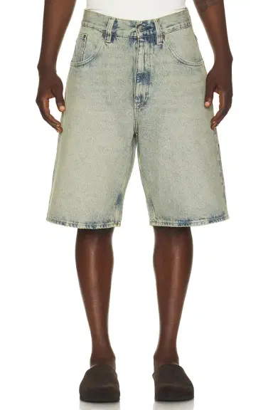 SUNFLOWER Super Wide Denim Short | Thumbnail 1