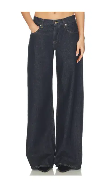 Frame x Alexandra Leclerc The Leo Low Rise Baggy Jean | Thumbnail 7 Frame x Alexandra Leclerc The Leo Low Rise Baggy Jean | Thumbnail 7