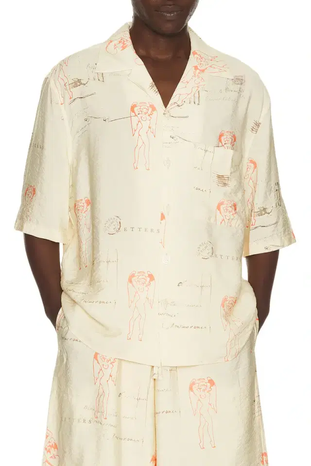 Devil & Angel Postcard Shirt