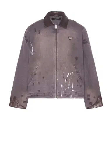 MISBHV 1997 Paint Splatter Canvas Work Jacket | Thumbnail 4