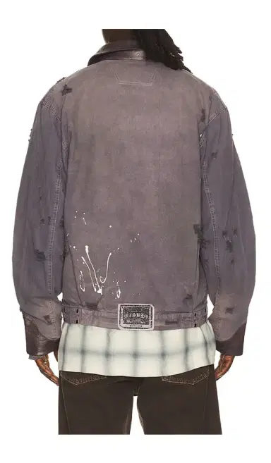 MISBHV 1997 Paint Splatter Canvas Work Jacket | Thumbnail 7