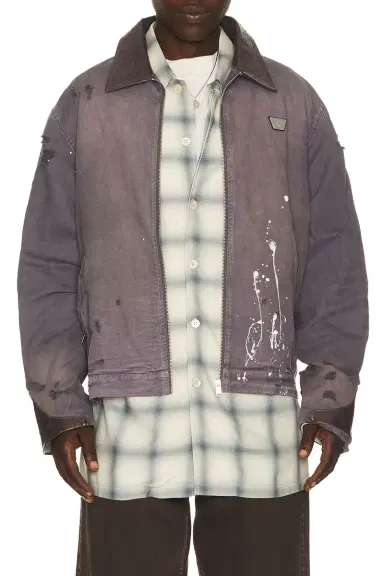 MISBHV 1997 Paint Splatter Canvas Work Jacket | Thumbnail 1