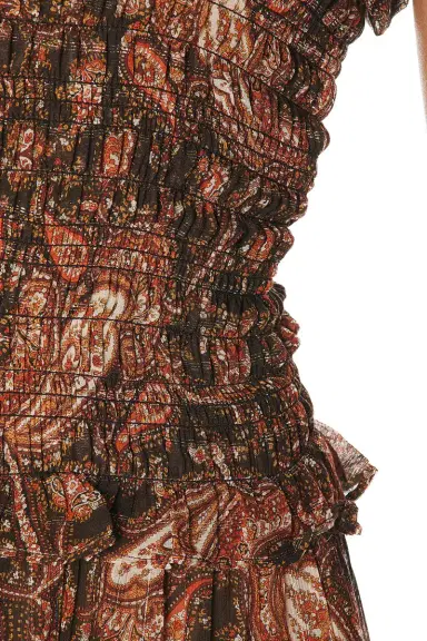 The Andamane Noor Wide Pant Smocked Jumpsuit | Thumbnail 4 The Andamane Noor Wide Pant Smocked Jumpsuit | Thumbnail 4