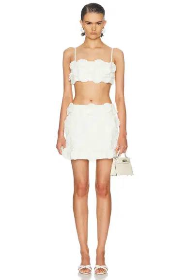 Simkhai Nolia Mini Skirt | Thumbnail 5 Simkhai Nolia Mini Skirt | Thumbnail 5
