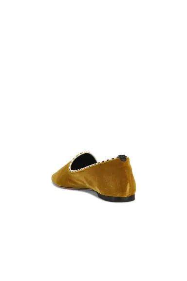 TOTEME Velvet Venetian Slipper | Thumbnail 3 TOTEME Velvet Venetian Slipper | Thumbnail 3