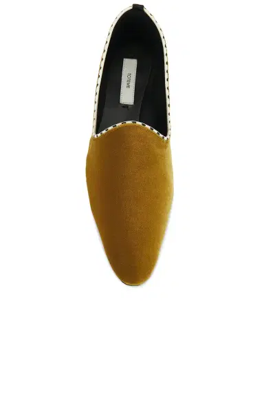 TOTEME Velvet Venetian Slipper | Thumbnail 4 TOTEME Velvet Venetian Slipper | Thumbnail 4