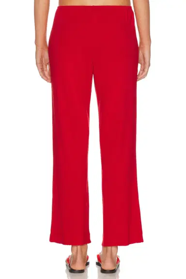 DONNI. The Baby Rib Scallop Pant | Thumbnail 4 DONNI. The Baby Rib Scallop Pant | Thumbnail 4