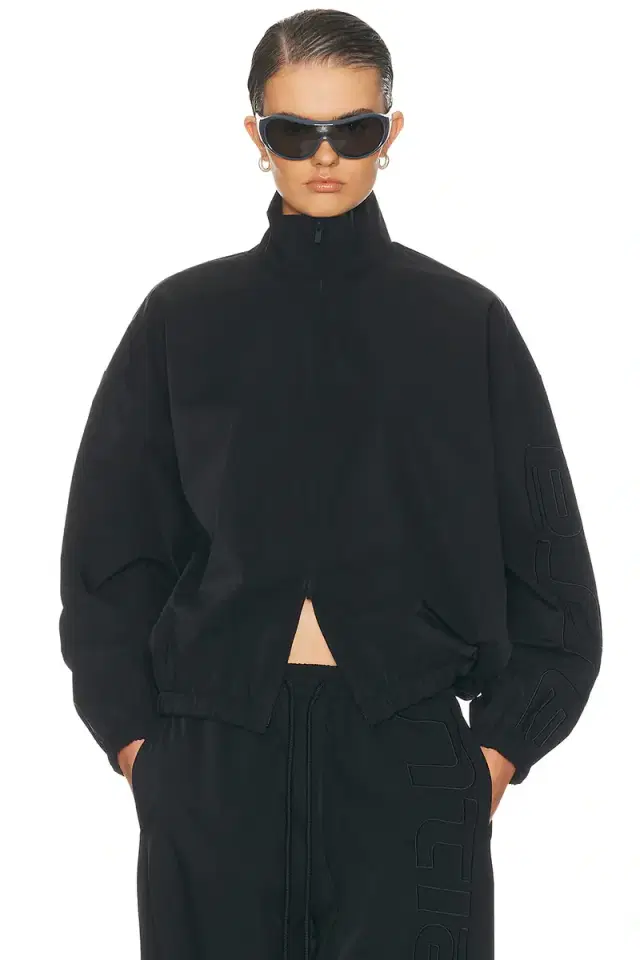 Active Trace Full Zip Track Sporty Nylon Jacket
