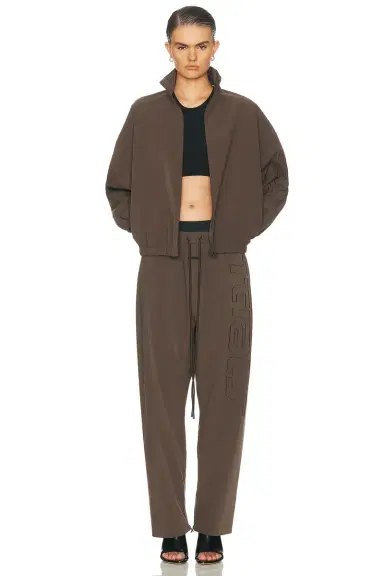 Fear of God Essentials Active Trace Full Zip Track Sporty Nylon Jacket | Thumbnail 5