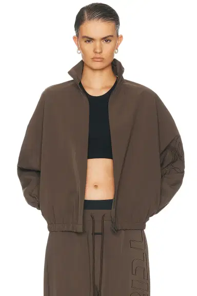 Fear of God Essentials Active Trace Full Zip Track Sporty Nylon Jacket | Thumbnail 1