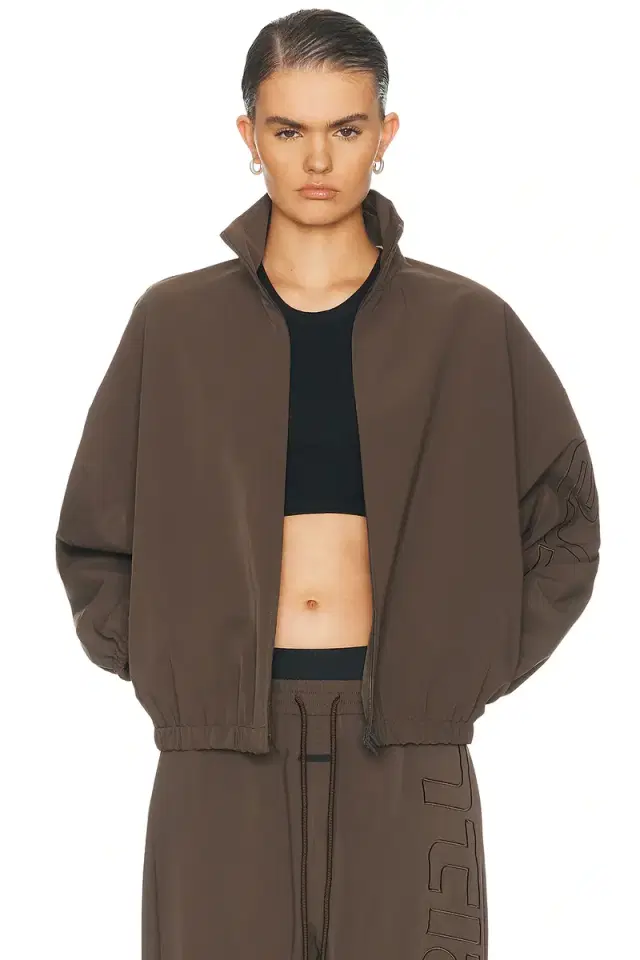 Active Trace Full Zip Track Sporty Nylon Jacket