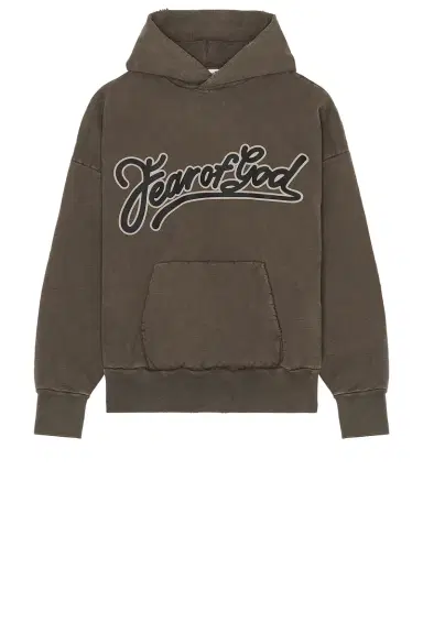 Fear of god Brushed Fleece Fear Of God Classic Fit Pocket Hoodie | Thumbnail 4 Fear of god Brushed Fleece Fear Of God Classic Fit Pocket Hoodie | Thumbnail 4