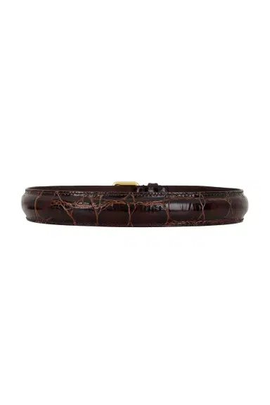 Dries Van Noten Printed Croc Belt | Thumbnail 2