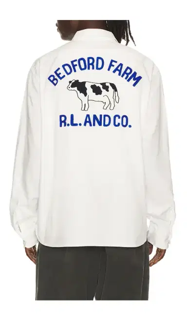 Polo Ralph Lauren Long Sleeve Herringbone Chino Frank Work Shirt | Thumbnail 6
