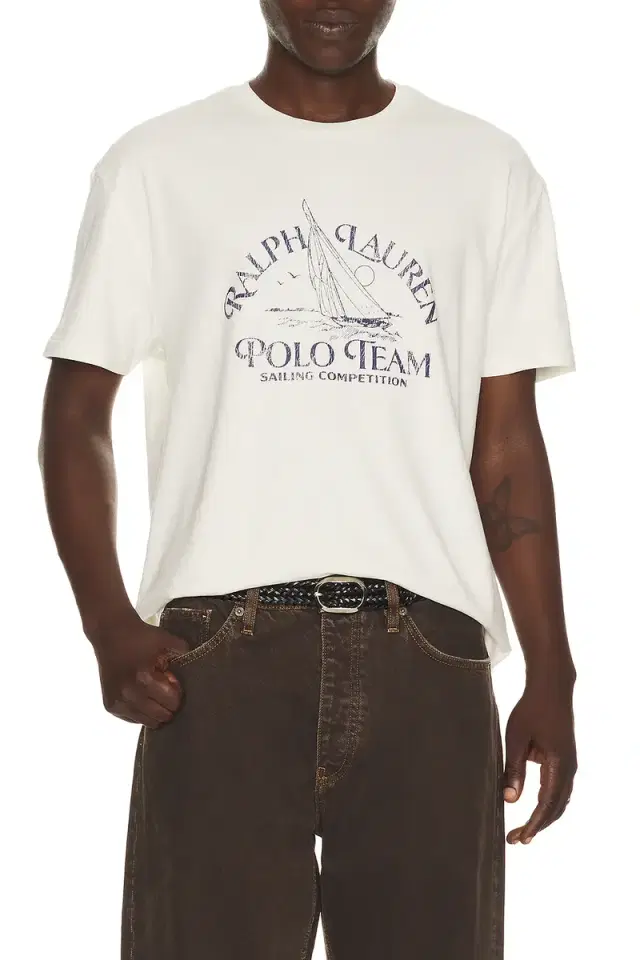 Polo Ralph Lauren Sailing Polo Team Print T-Shirt