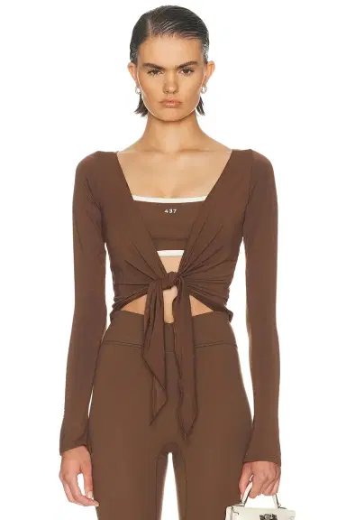 437 The Ballet Wrap Top | Thumbnail 1