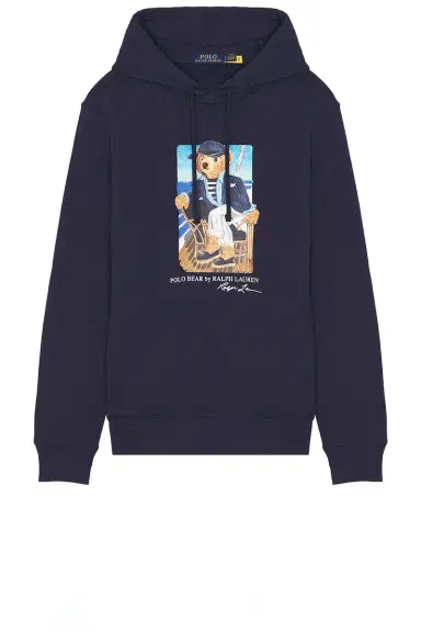 Polo Ralph Lauren Seasonal Fleece Novelty Newport Bear Sweatshirt | Thumbnail 4