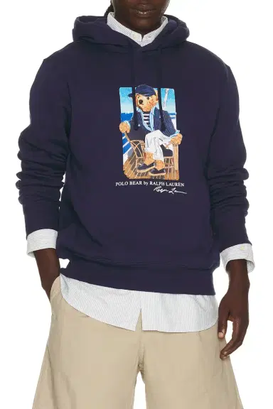 Polo Ralph Lauren Seasonal Fleece Novelty Newport Bear Sweatshirt | Thumbnail 1