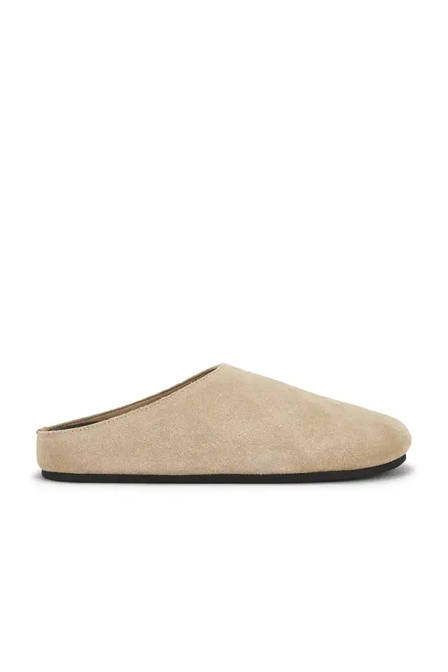 Suede Mule