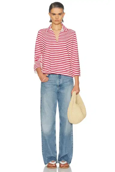 Polo Ralph Lauren Long Sleeve Polo Top | Thumbnail 4