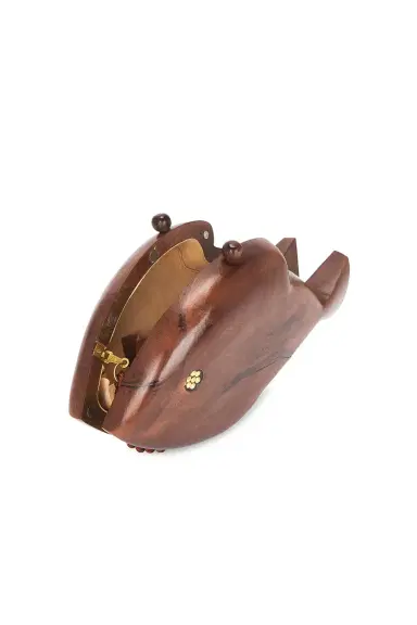 SIMONMILLER Carved Fish Clutch | Thumbnail 5