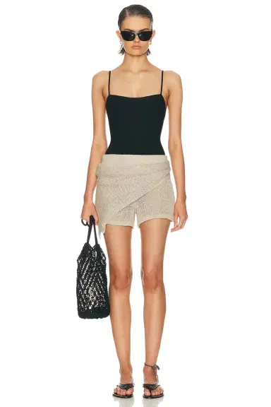 Enza Costa Linen Open Knit Short | Thumbnail 5 Enza Costa Linen Open Knit Short | Thumbnail 5