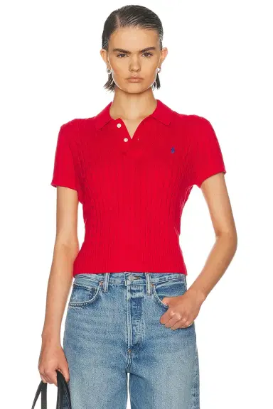 Polo Ralph Lauren Short Sleeve Sweater | Thumbnail 1