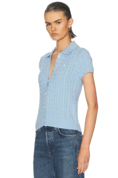 Polo Ralph Lauren Short Sleeve Cardigan | Thumbnail 2