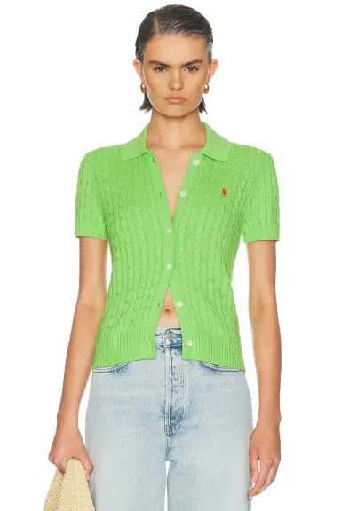 Polo Ralph Lauren Short Sleeve Cardigan | Thumbnail 1