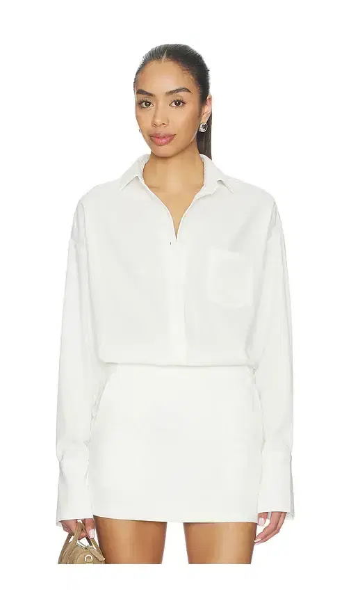 ALL THE WAYS Greta Button Up Top