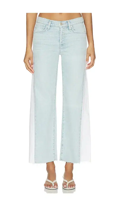 Hudson Jeans Rosie Seamed Wide Leg Jeans