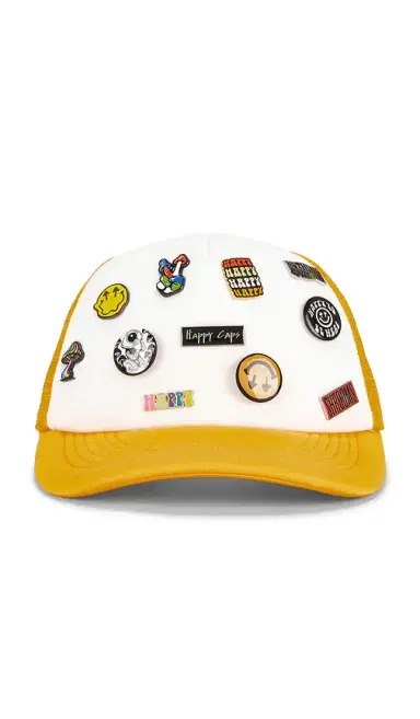 Happy Caps Pin Trucker Hat | Thumbnail 1