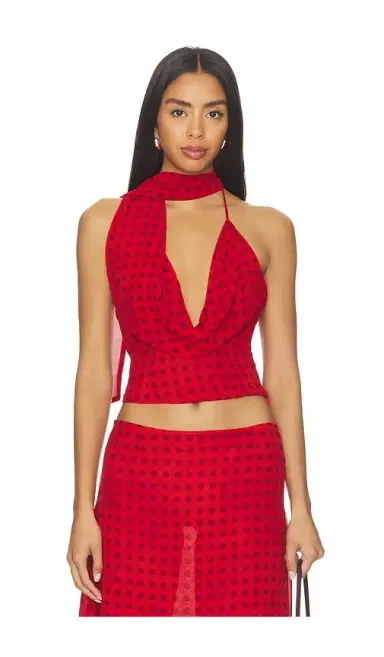 MORE TO COME Landry Cowl Neck Top | Thumbnail 1