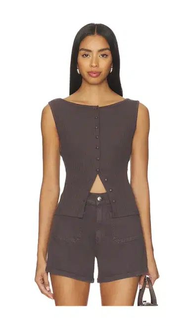 Madewell Textured Vest Top | Thumbnail 1