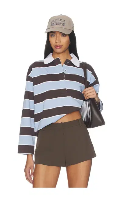 Madewell Rugby Polo Top | Thumbnail 1