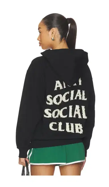 Anti Social Social Club Clutching Pearls Hoodie | Thumbnail 3