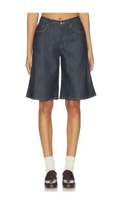 Madewell The V Waist Bermuda Short | Thumbnail 1