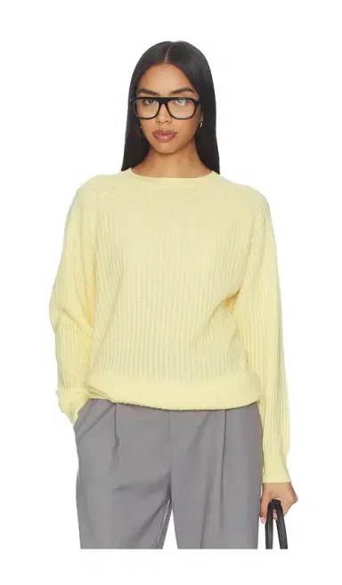 Frame The Cashmere Sunbeam Sweater | Thumbnail 1 Frame The Cashmere Sunbeam Sweater | Thumbnail 1