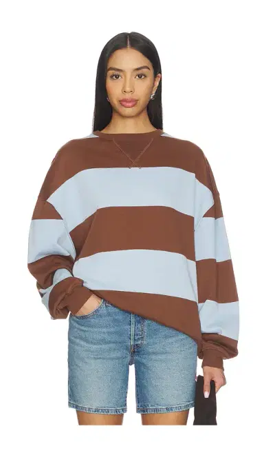 Free People Classic Stripe Crew Wide | Thumbnail 1 Free People Classic Stripe Crew Wide | Thumbnail 1