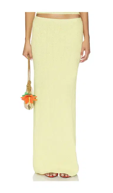 ASTA RESORT Pointelle Carolina Skirt | Thumbnail 1