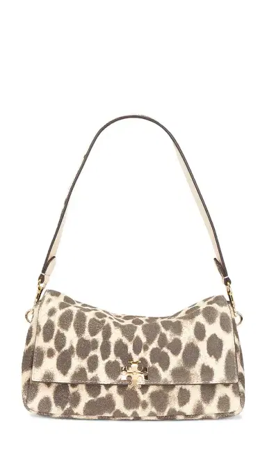 Tory Burch Charlie Suede Small Shoulder Bag | Thumbnail 2